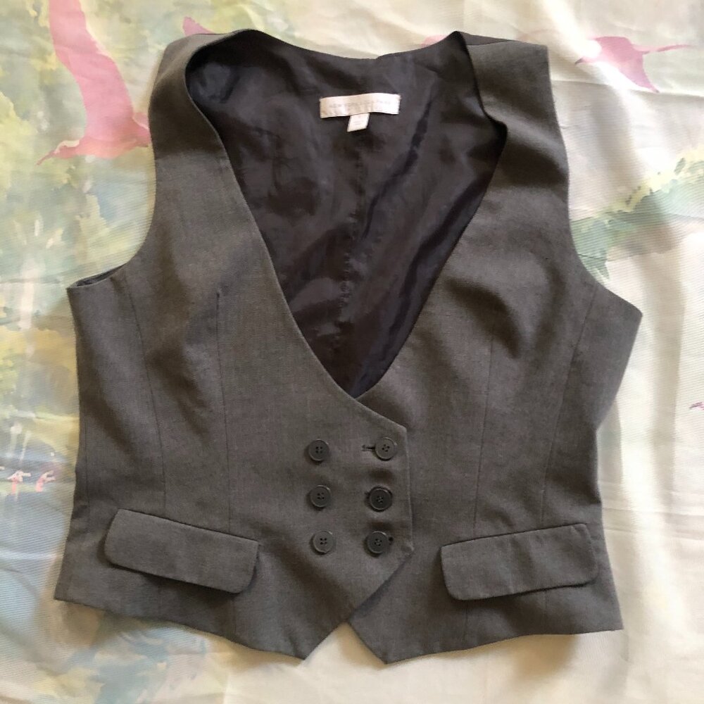 New York and Company Double Breasted Vest